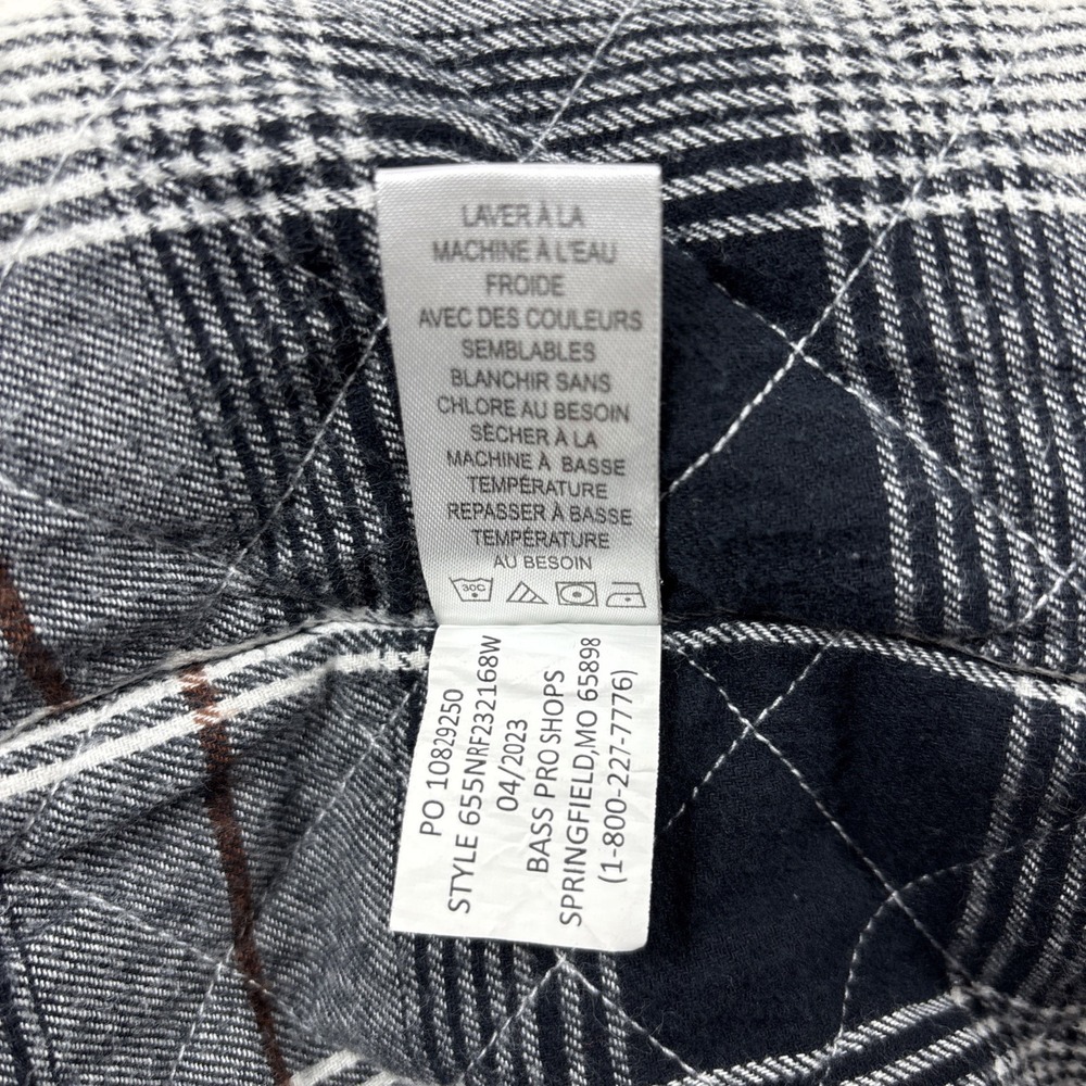 Natural Reflections Jacket Womens XXL Utility‎ Quilted Flannel Lined Canvas Barn - Picture 16 of 16